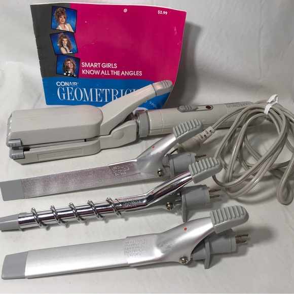 conair Hair 988 Conair Cb60 Geometricks 5 In 1 Hair Styling Kit
